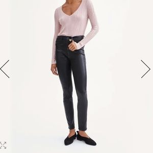 7FAM coated skinny jeans. New with tags